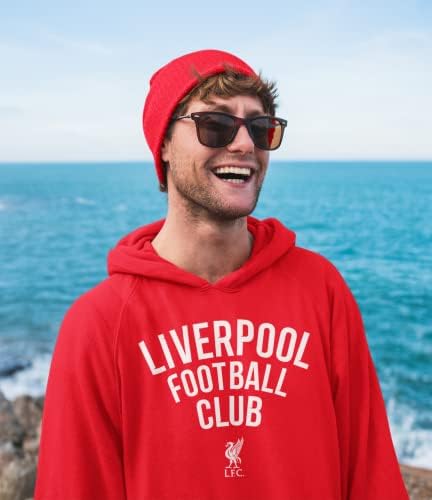 Anfield Shop Liverpool FC אות קפוצ'ון אדום - בגדי LFC מורשים רשמית לגברים ונשים