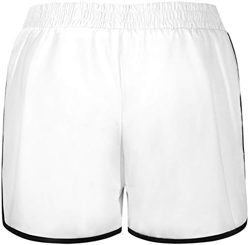 פולבל 2 ב 1 מכנסי אימון אתלטים לנשים XS-3XL שכבה כפולה שולטת מכנסיים מותניים אלסטיים עם כיסים