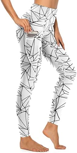 חותלות לאימון נשים Kevamolly עם כיסים-מכנסי יוגה עבים, מותרים גבוהים, 4 כיוונים