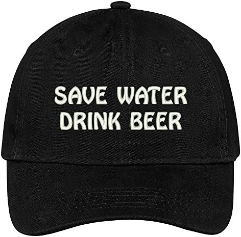 חנות הלבשה אופנתית חסוך מים משקה בירה רקומה כובע כובע כובע מתכוונן כותנה