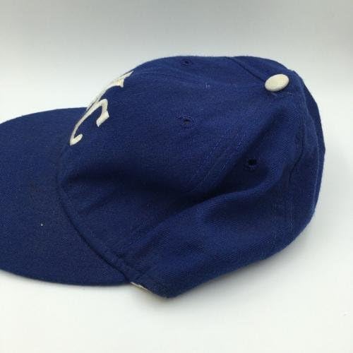 נדיר 1987 דני טרטבול משחק השתמש בקנזס סיטי רויאלס כובע בייסבול כובע - משחק כובעי MLB