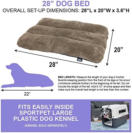ספורטפט עיצובים עמיד למים לחיות מחמד מיטה-מתאים ספורטפט פלסטיק כלב מלונה, 28 סנטימטרים