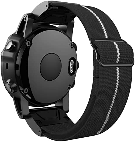 IRJFP 22 ממ ניילון רצועת Watchband עבור Garmin Fenix ​​6x 6 Pro Watch EasyFit רצועות רצועות שורש כף היד לרצועות