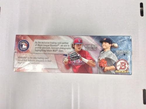 2018 Bowman Draft Baseball Hobby Box Jumbo Box - 3 כרטיסי Auto Chrome לכל קופסה - כרטיסי חתימה