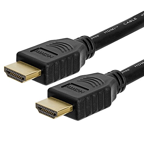 CMPLE - 28AWG מהירות גבוהה 18 ג'יגה -ביט לשנייה HDMI כבל 1.5ft HDMI 2.0 מוכן - 3D Ethernet/Audio Return