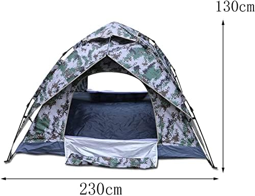 אוהל הייבינג אוהל חיצוני טיול קמפינג אוהל קמפינג מתקפל, 3-4 אנשים חיצוניים עיבוי נייד עיבוי אוטומטי