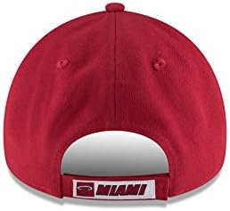 מיאמי היט בליגה 9 ארבעים כובע מתכוונן, אדום, מידה אחת