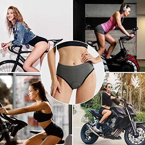 תחתוני רכיבה על רכיבה על אופניים של נשים מכנסי אופניים מרופדים מרפדים ריפוד ציוד אופניים רכיבי