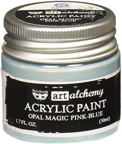 Prima Marketing Finnabair Art Alchemy Acrylic Paint 1.7 אונקיות נוזליות, אופל קסם ורוד/כחול