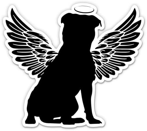 Staffordshire Bull Terrier Mebure Memorial מדבקה - מדבקת מחשב נייד 5 - ויניל אטום למים לרכב, טלפון, בקבוק מים