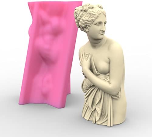 פוגון אישה גוף סיליקון עובש ארומתרפיה נרות עובש אלת אלת פסל גבס עובש גבס גבס לסבון נרות ייצור