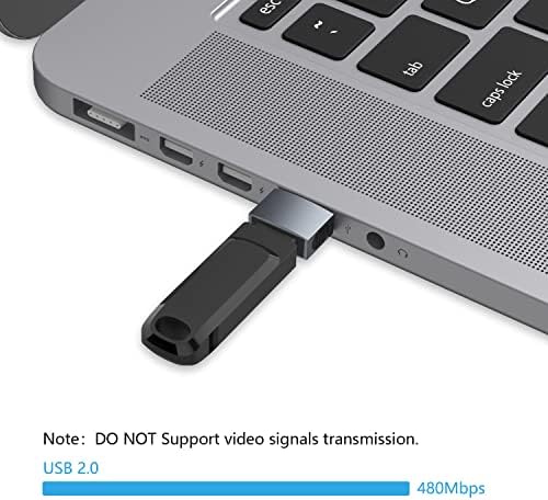 Nonda USB C ל- USB מתאם, USB-C נקבה ל- USB זכר, USB סוג C נקבה ל- USB OTG מתאם עבור MacBook Pro 2015,