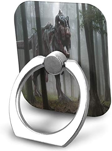 מחזיק טבעת דינוזאורים עץ טבעת טבעת טבעת מתכווננת 360 מעלות טלפון עמדת טלפון לאייפד, קינדל, טלפון x/6/6s/7/8/8