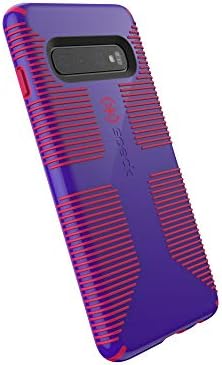 מוצרי Speck Candyshell Grip Samsung Galaxy S10 Case, Ultraviolet Purple/Ruby Red