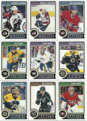 2014 2015 O PEE PEE CHEE NHL סדרת הוקי שלם MINT BASIC SASICE 500 כרטיס CARD COSTEDED SET MERATE M