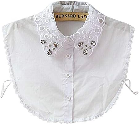 OOCC Crystal Pearl Half חולצה מזויפת צווארון מזויף צווארון חולצה כותנה צווארון צווארון דיקי צווארון צווארון דיקי