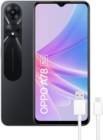 OPPO A78 DUAL -SIM 128GB ROM + 8GB RAM Factory Unlocked Smartphone 5G - גרסה בינלאומית