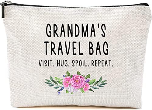 תיק נסיעות של סבתא - מתנת סבתא - תיק איפור סבתא - מתנת יום הולדת סבתא - מתנה ליום האם - תיק קוסמטי