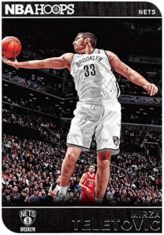 2014-15 Panini Hoops 63 Mirza Teletovic Brooklyn Nets רשמי כרטיס מסחר בכדורסל NBA במצב גולמי