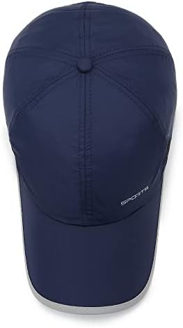 Clakllie Mesh Cap Baseball CAP מהיר כובע ספורט יבש אופנה כובע כובע UV הגנה על כובעי שמש לחיצוניות יומית