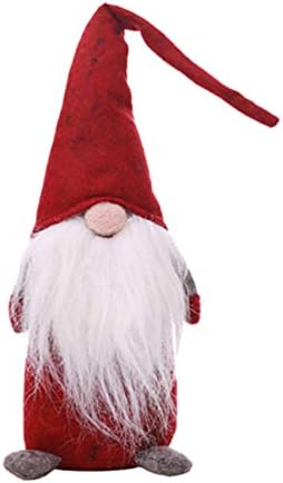 חג המולד קטיפה גמד סנטה בעבודת יד סקנדינבי שוודי טומטה שדון צעצוע חג הווה חורף שולחן חג המולד קישוט