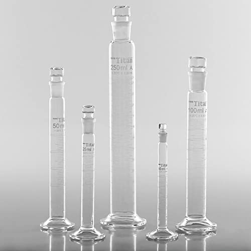 אדמאס-בטא בורוסיליקט בוגר צילינדר עם פקק זכוכית 1000 מיליליטר למעבדה