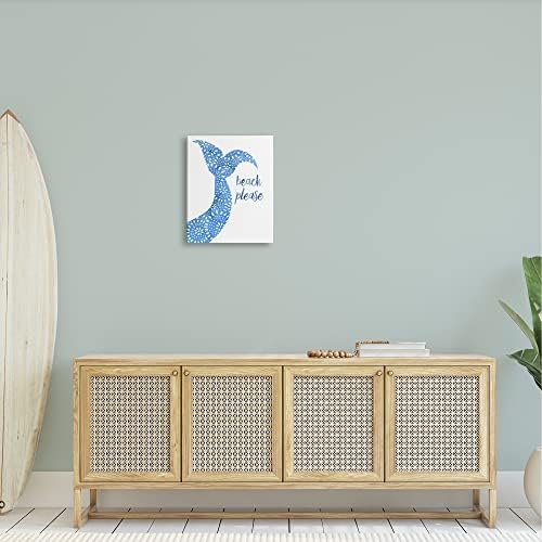 סטופל תעשיות חוף בבקשה כחול בת ים זנב המנדלה דפוס, עיצוב על ידי ג ' קי דקר