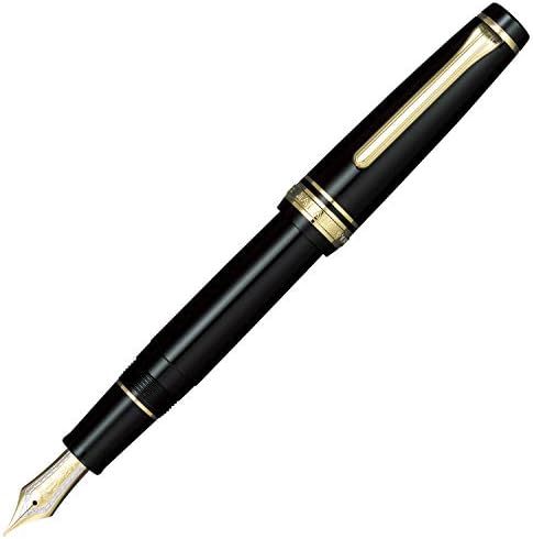 סיילור מזרקת עט מקצועי הילוך זהב מודגש שחור 11-2036-620