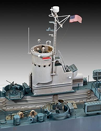 רוול קרוואנים 05169 05169 ספינת נחיתה של חיל הים האמריקני ערכת דגם פלסטיק בינונית בקנה מידה 1: 144, לא צבוע
