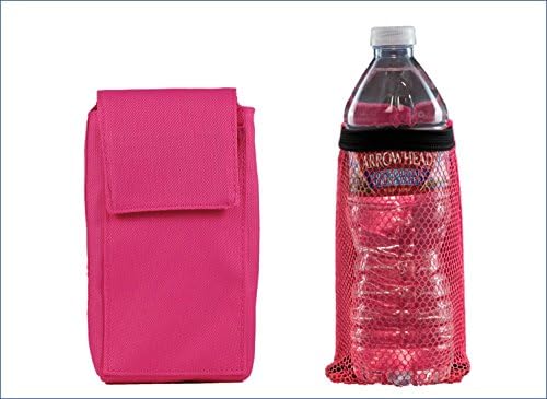 Clakit כיס קטן וקטן בקבוקי מים קטנים חבילה - קובץ מצורף לתרמיל למטייל, מטייל, נוסע ותלמיד