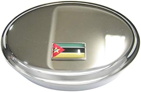 הרפובליקה הגבול הדקה של דגל מוזמביק דגל סגלגל תכשיטים תכשיטים