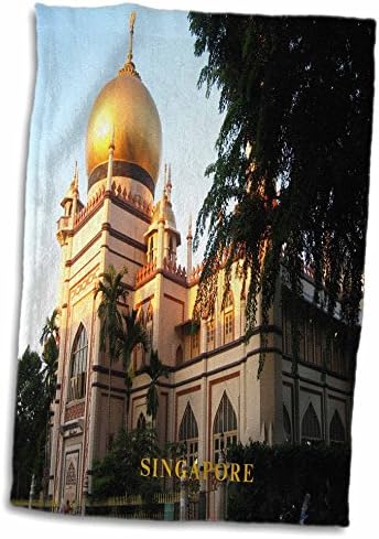 3drose Florene Worlds נקודות אקזוטי - מסגד סולטאן בסינגפור - מגבות