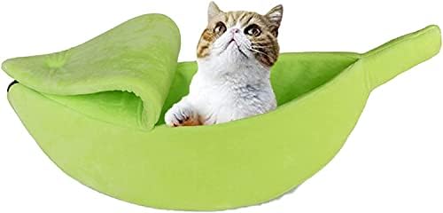 מיטות חתול בננה חמודות מיטת כלב מיטת חיית מחמד ספה מיטת מיטה מערת ספה צורה סירת בית בית חיות מחמד