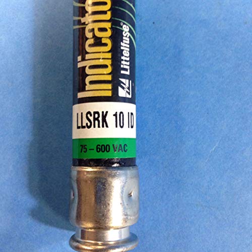 Littelfuse LLSRK-10-ID אלמנט כפול מחוון עיכוב נתיך 10A 600V