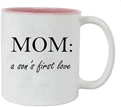 אבא: הגיבור הראשון של הבן-אמא: האהבה הראשונה של הבן-11 אונקיה לבן סובלימציה קרמיקה קפה הורים ספל סט