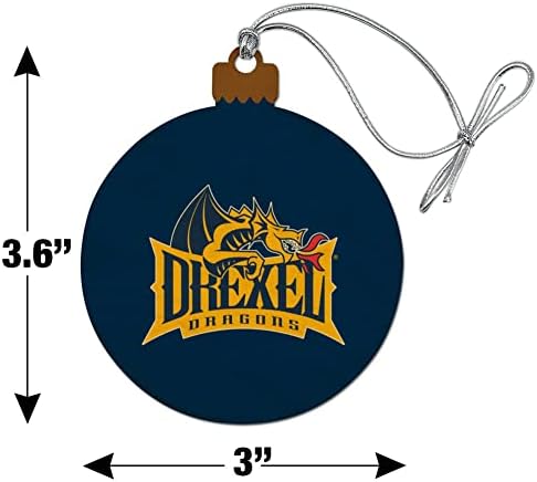 לוגו ראשוני של אוניברסיטת דרקסל קישוט לחג עץ חג המולד עץ