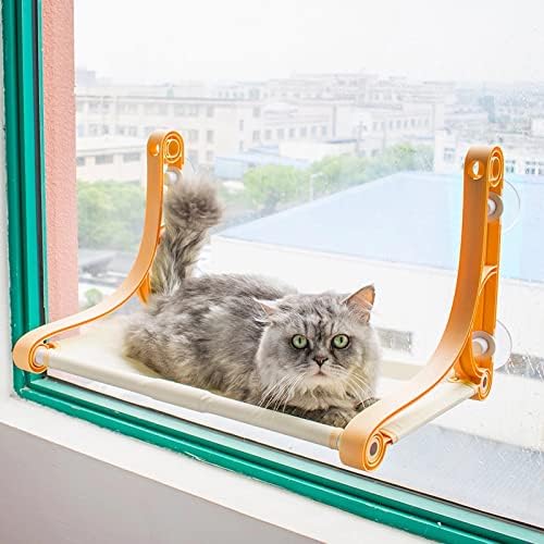 גקאטה חתול חלון מוט חתול חלון ערסל עבור מקורה חתול חתול חלון מיטת חתול מיטה עבור מקורה חתול חלון סט עבור