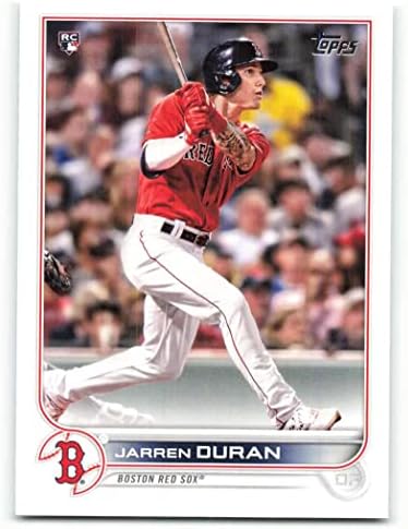 2022 Topps 187 Jarren Duran RC Red Sox Baseball MLB