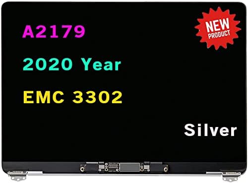 החלפת מסך LCD ל- MacBook AIR A2179 2020 שנה EMC 3302 MVH22 MVH42 MVH52 MWTJ2 MWTK2 MWTL2 רשתית LCD מסך תצוגה