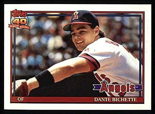 1991 Topps 564 Dante Bichette Los Angeles Angels NM/MT Angels
