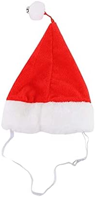 Midlee חג מולד שמח ג'ינגל פעמון כלב סנטה כובע