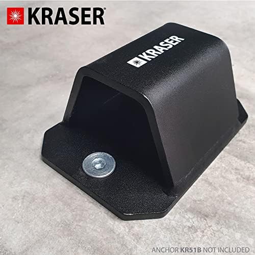 KRASER KR202 ברגי עוגן קיר או קיר קיר לאופנוע או לאופניים, M10 x 70 ממ, ערכת בורג כדור בטיחות תקעים להרחבת פלדה