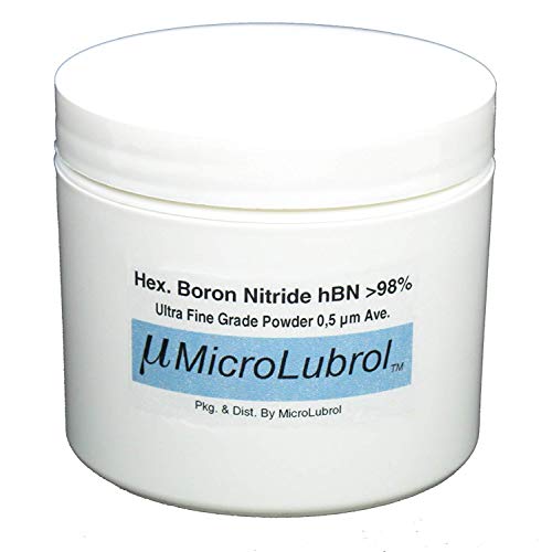 2 גרם מיקרולובולול משושה בורון ניטריד HBN אבקת אולטרה עדין 0.5 מיקרון