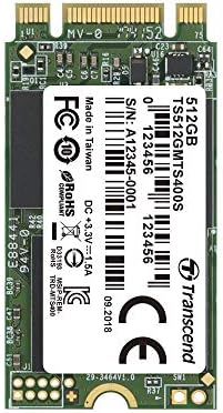 Transcend 64GB SATA III 6GB/S MTS400S 42 ממ M.2 SSD 400S מצב מוצק כונן TS64GMTS400S
