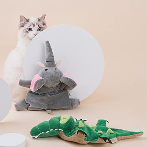 צעצועים לחתולים של הונראנה, צעצועי לקיעת שיניים בריאים לחתולים לחתולים וחתלתולים, צעצוע חתול רעש