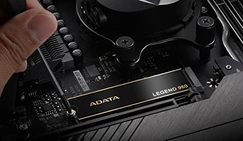 Adata Legend 960 2TB PCIE GEN4 X4 NVME 1.4 M.2 משחק פנימי SSD עד 7,400 MB/S