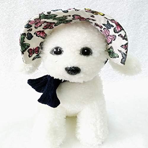 כובע מגן חיות מחמד להדפיס כלב כובע פנאי כובעי נסיעה אטומים לרוח כובעי שמש לכלבים קטנים