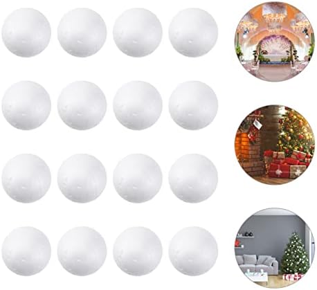 כדורי עיצוב לחתונה של Abofan כדורי קלקר עגולים וחלקים כדורי קצף מלאכה לחג המולד קישוט לחתונה DIY שיעורי בית