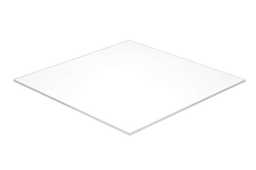 גיליון לוח קצף של FALKEN Design PVC, לבן, 12 x 32 x 3/4