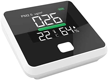 DSHGDJF PM2.5 גלאי איכות אוויר גלאי טמפרטורת לחות מד גז מוניטור גז LCD מדחום אבק מסך LCD